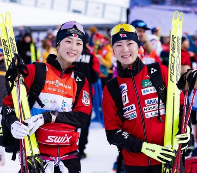 ノルディック複合女子で活躍している葛西優奈選手と葛西春香選手