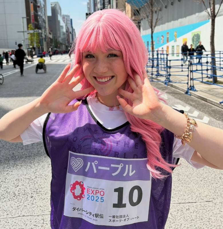 ダイバーシティー駅伝に参加したおじゃす