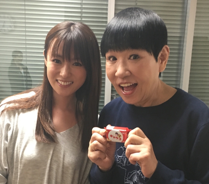 和田アキ子と深田恭子の2ショット