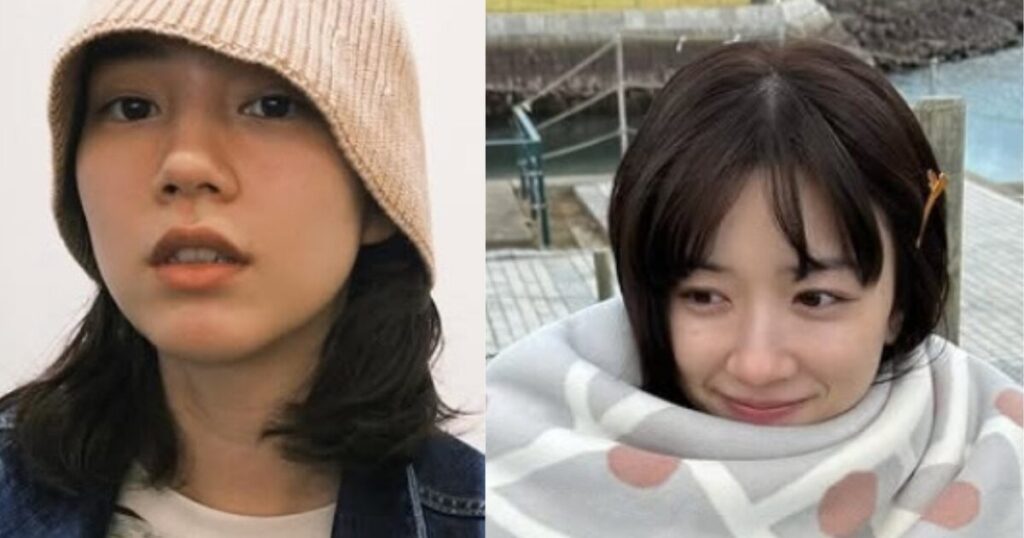 のんと永野芽郁の写真