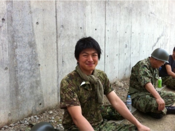 予備自衛官だったころの神谷宗幣